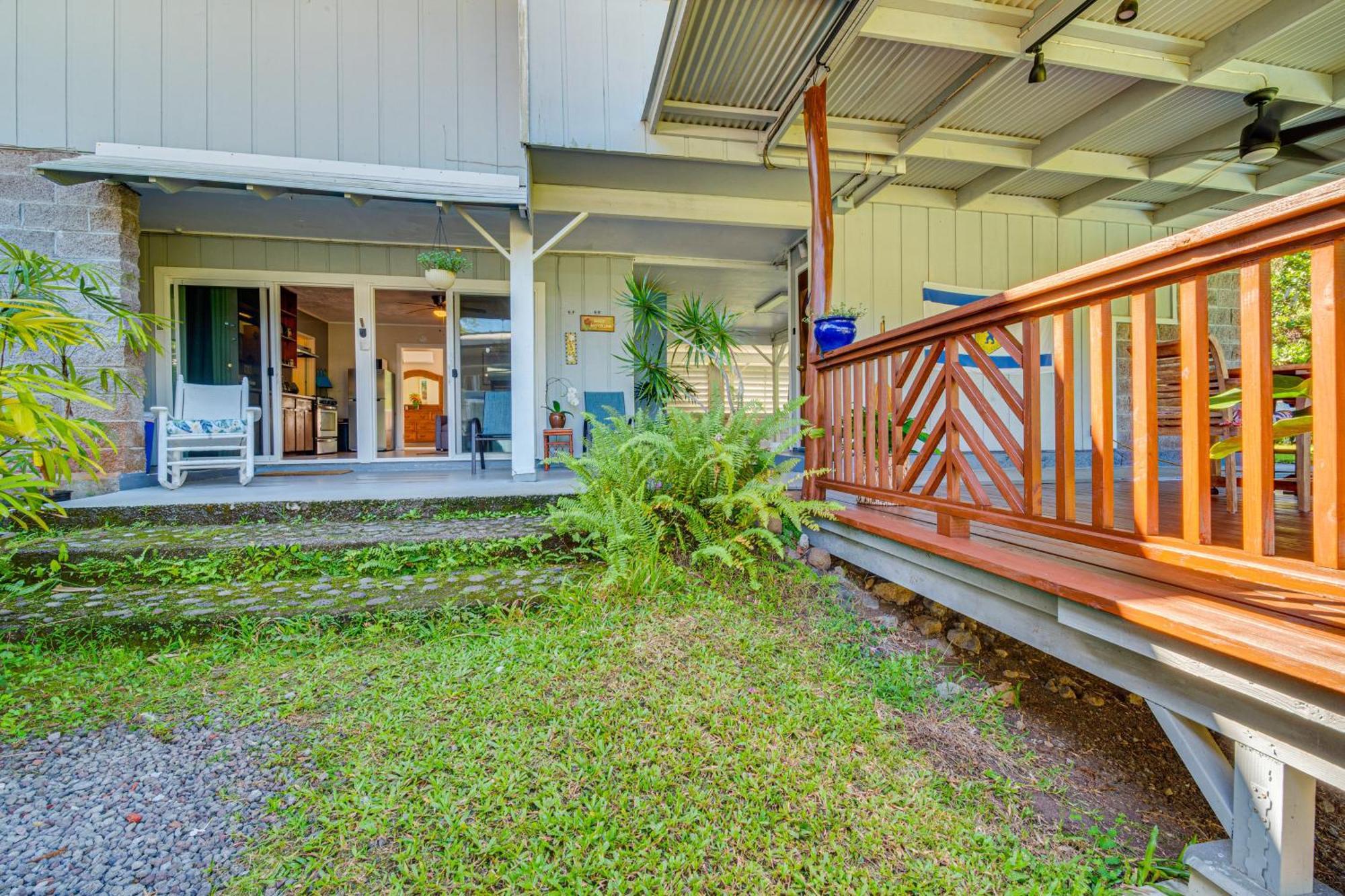 Keaau Apartment On Beautiful Acre With Pool And Deck! Kültér fotó